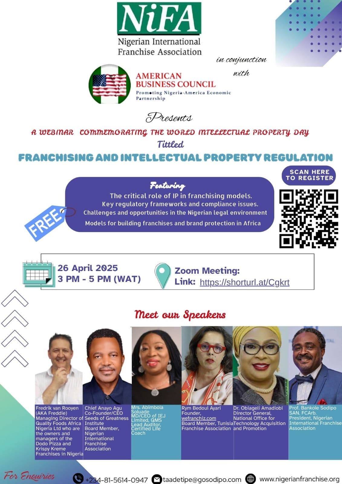 WeFranchiz Highlights the Vital Role of Intellectual Property and Local Franchising at Major Africa Franchise Webinar